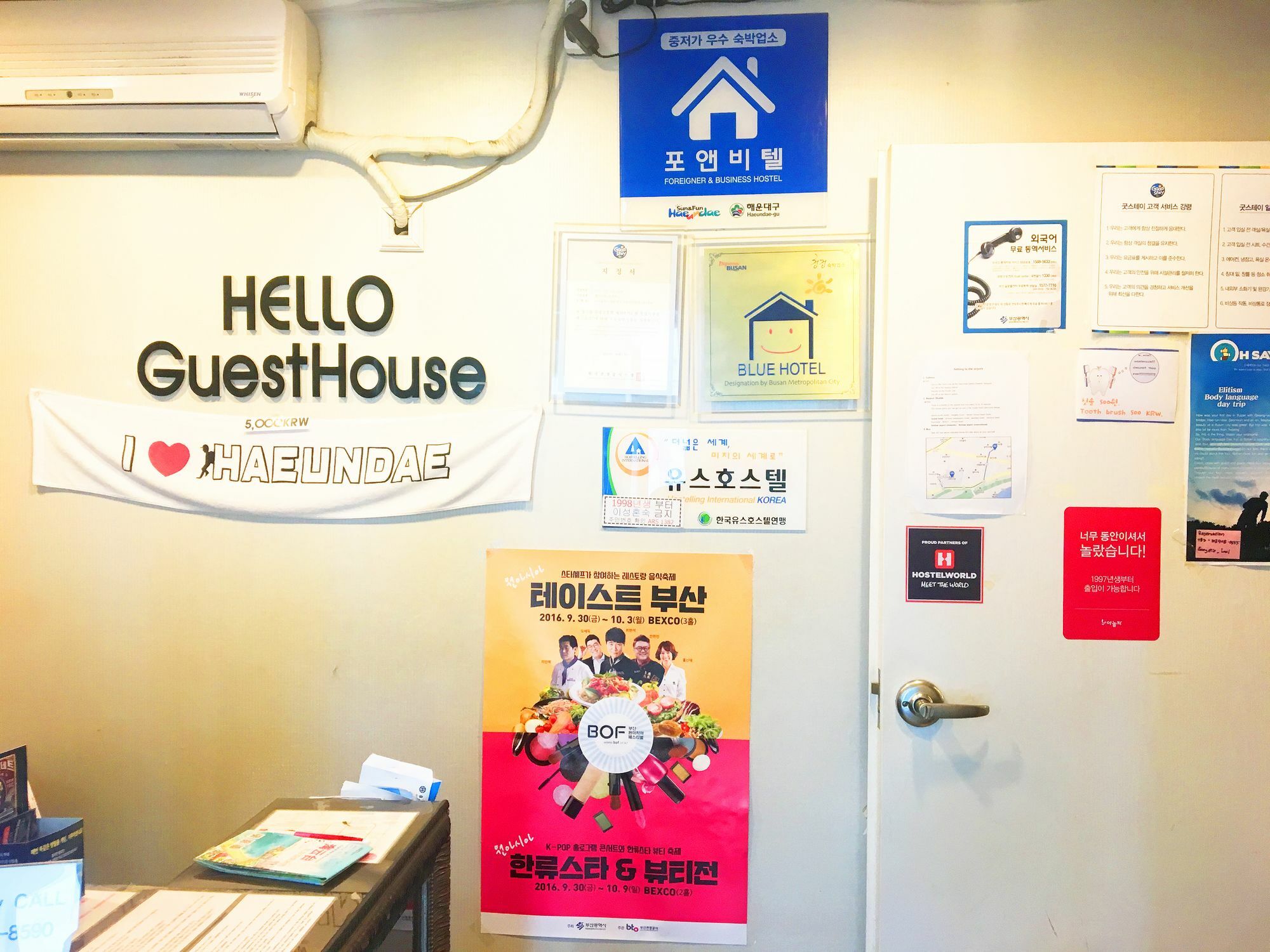 Hello Guesthouse Busan Exterior foto